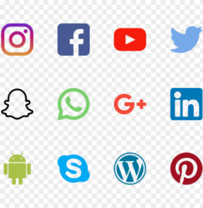social media icons